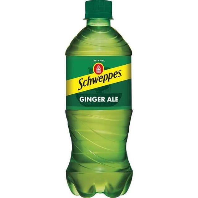 Schweppes Ginger Ale.