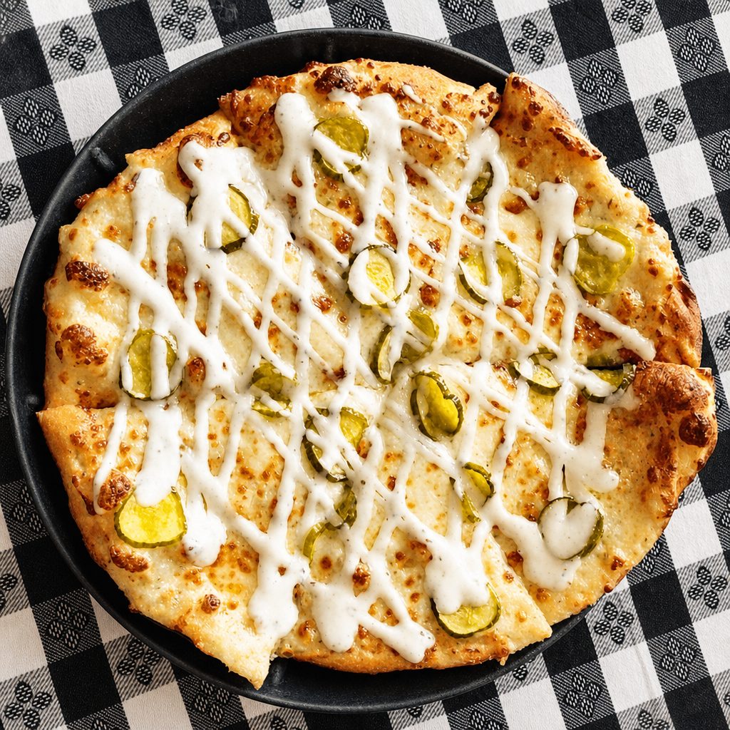 Pickle Pizza 16 inch.