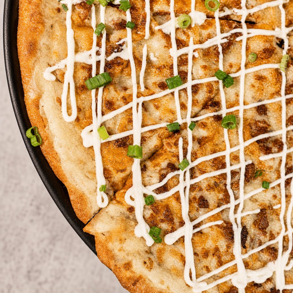 Potato Pizza (10 Inch).