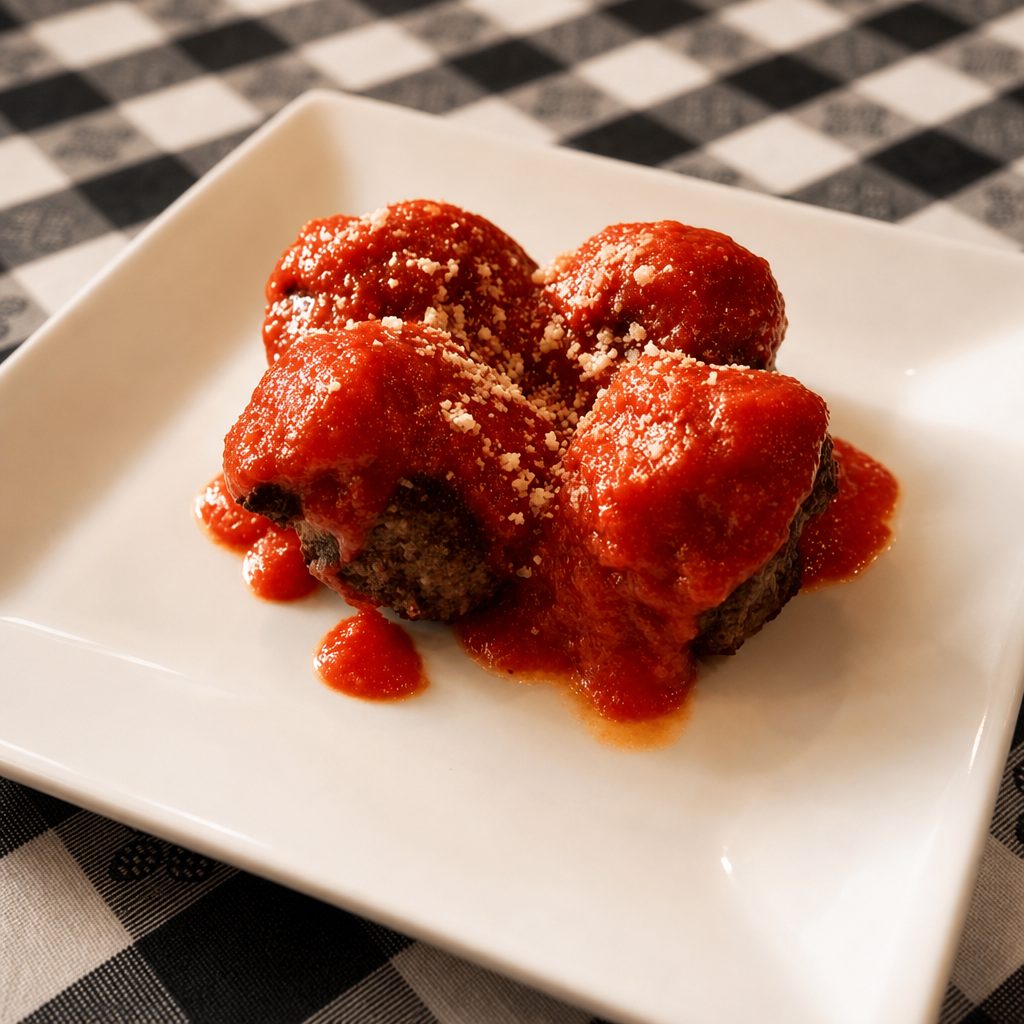 House-made Meatballs.