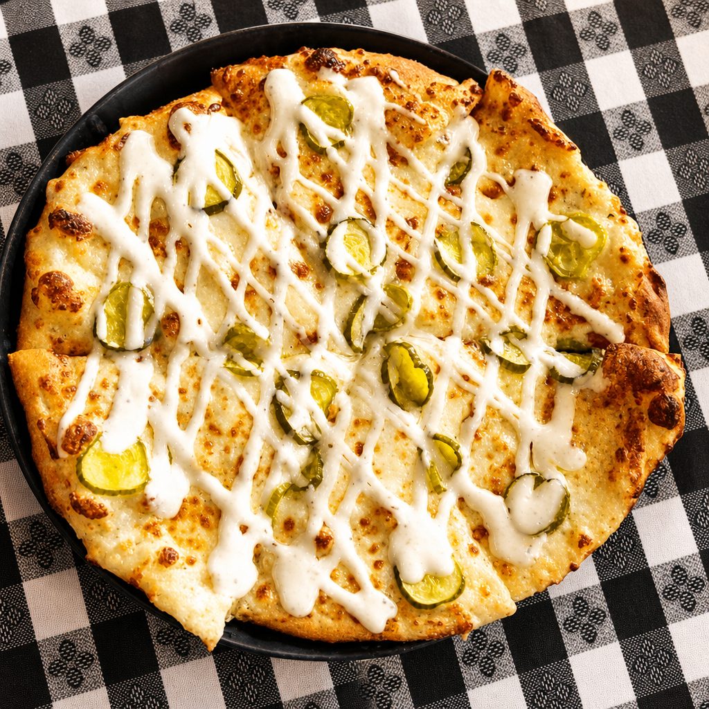 Pickle Pizza 18 inch.